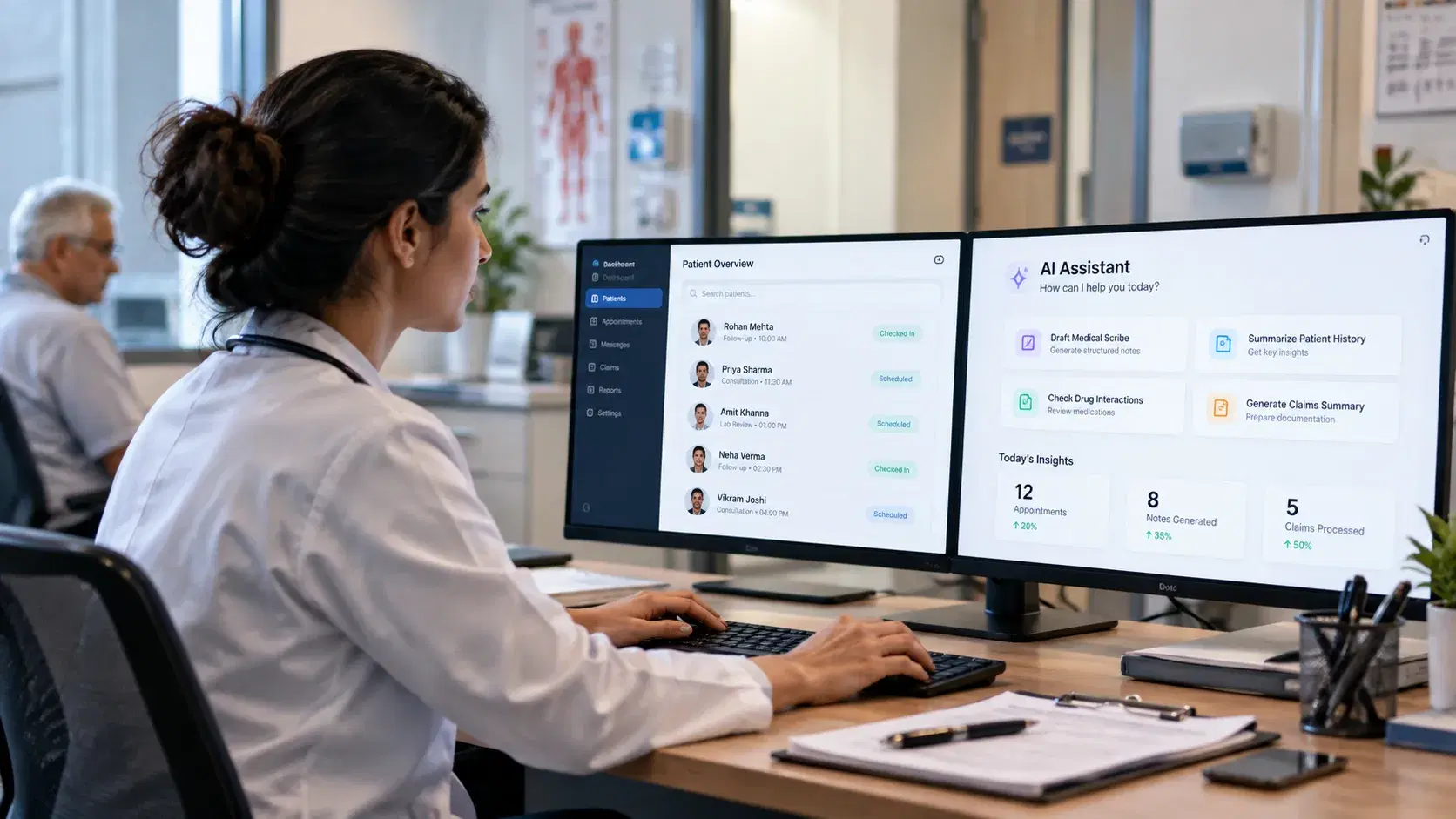 AI Healthcare Office Workflow
