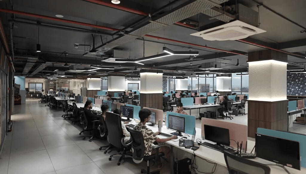 IDEAL IT TECHNO Modern Office Desk Rows